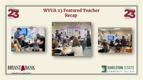 Teacher teaching in classroom